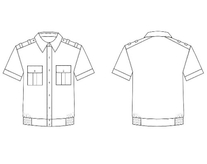 Рубашка форменная  СК короткий рукав ТУ 8559-025-84695467-2013
